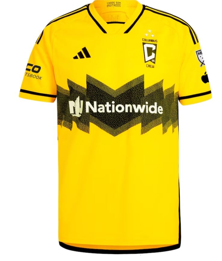 Columbus Crew adidas 2024 Home Authentic Jersey