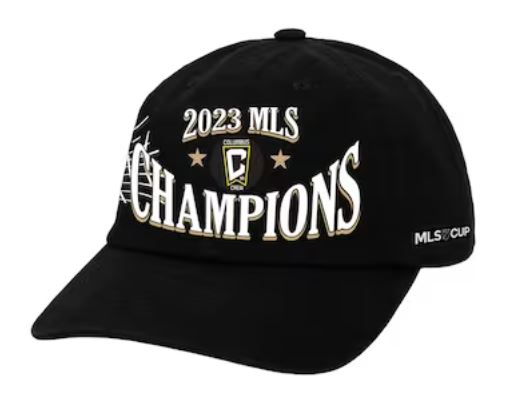 Columbus Crew Mitchell & Ness '23 MLS Cup Champs Slouch Hat - Columbus Soccer Shop