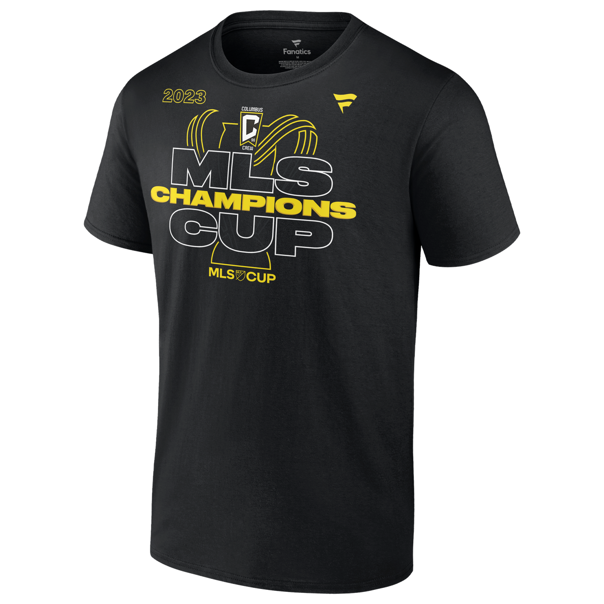 Columbus Crew Fanatics '23 MLS Cup Champs Locker Room SS Tee Columbus