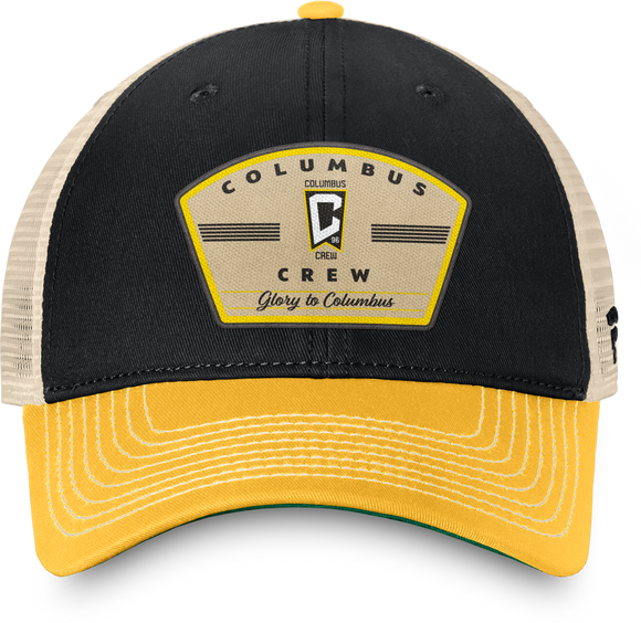 Columbus Crew Fanatics 2024 Archer Cotton Snapback Cap
