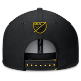 Columbus Crew Fanatics 2026 Crest Glint Poly Snapback Cap - Columbus Soccer Shop