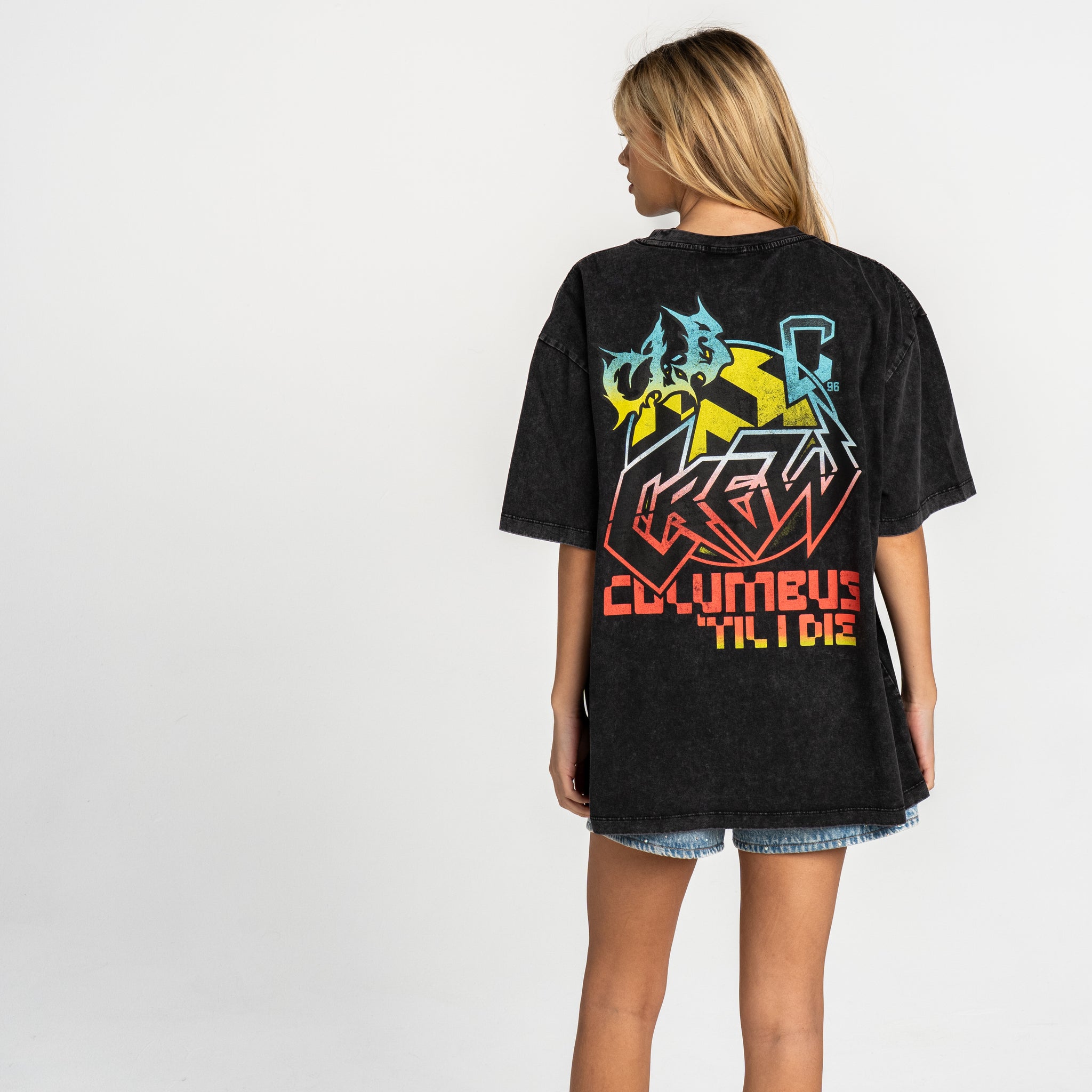 Columbus Crew Wild Collective Womens Streetwear Tee – Columbus