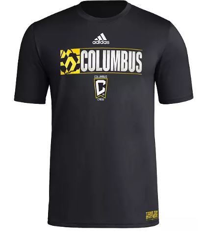 Columbus Crew adidas 2024 Jersey Hook Short Sleeve Tee