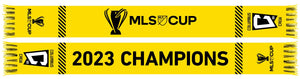 Columbus Crew Ruffneck '23 MLS Cup Champs Scarf Yellow - Columbus Soccer Shop