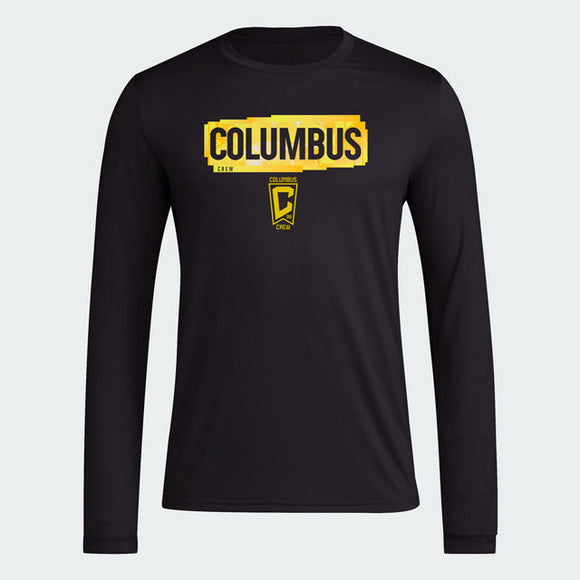 Columbus Crew adidas 2024 Local Pop Long Sleeve Tee