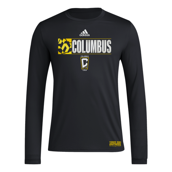 Columbus Crew adidas 2024 Jersey Hook Long Sleeve Tee