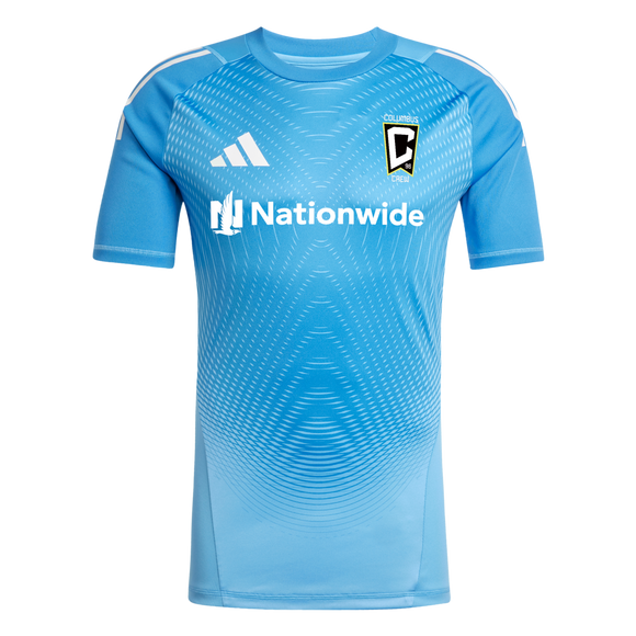Columbus Crew adidas 2025 Goalkeeper Blue Jersey