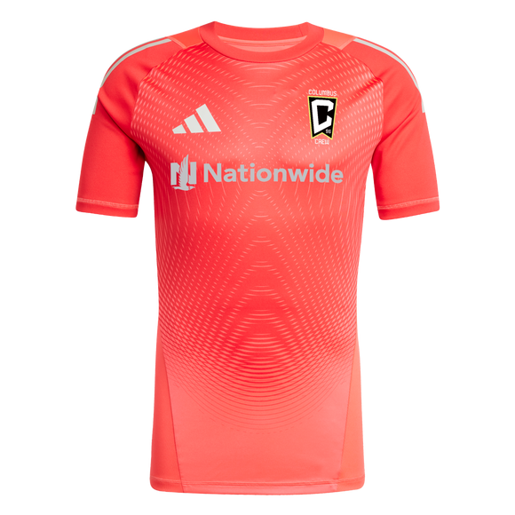 Columbus Crew adidas 2025 Goalkeeper Red Jersey