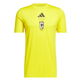 Columbus Crew adidas 2026 Jersey Hook Yellow Short Sleeve Tee