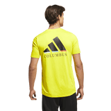 Columbus Crew adidas 2026 Jersey Hook Yellow Short Sleeve Tee