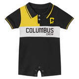 Columbus Crew Outerstuff Infant Pitch Legend Romper - Columbus Soccer Shop