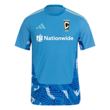 Columbus Crew adidas 2026 Authentic Blue Goalkeeper Jersey - Columbus Soccer Shop