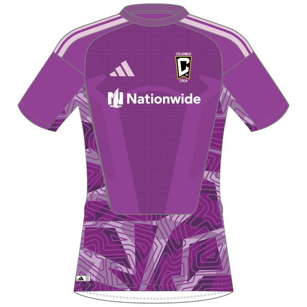 Columbus Crew adidas 2026 Authentic Purple Goalkeeper Jersey