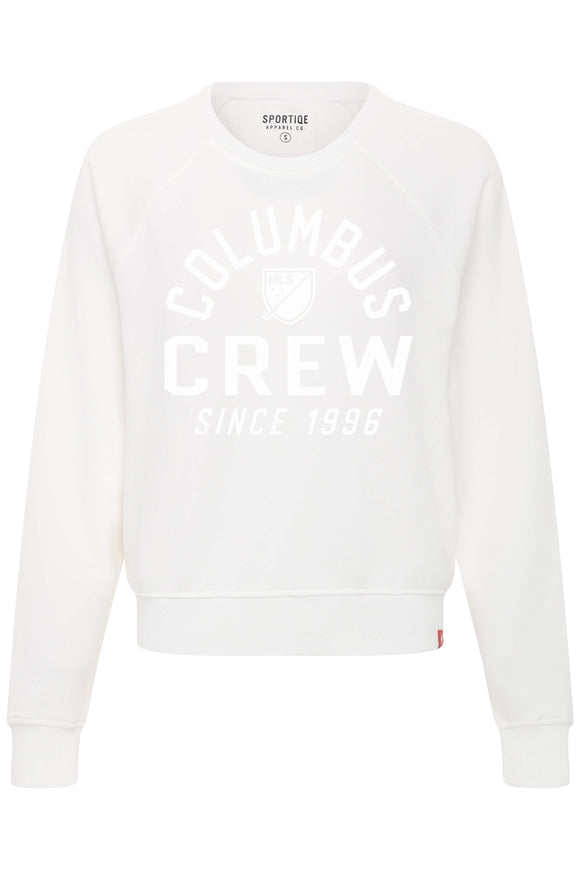 Columbus Crew Sportiqe Ashlyn Cloud Crewneck Fleece