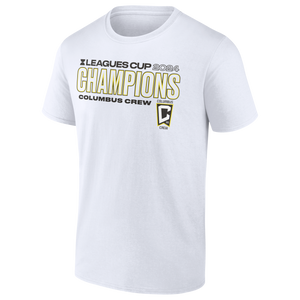 Columbus Crew Fanatics 2024 Leagues Cup Champions Short Sleeve Tee