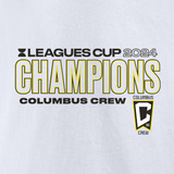 Columbus Crew Fanatics 2024 Leagues Cup Champions Short Sleeve Tee