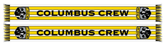 Columbus Crew Ruffneck 2024 Vintage Throwback Stripe Scarf