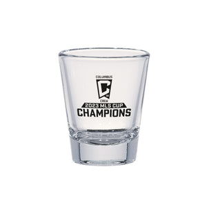 Columbus Crew WinCraft '23 MLS Cup Champs 2oz Shot Glass - Columbus Soccer Shop