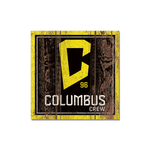 Columbus Crew Wood Magnet 3"x3" - Columbus Soccer Shop