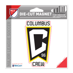 Columbus Crew Crest Magnet 5"x5.25" - Columbus Soccer Shop