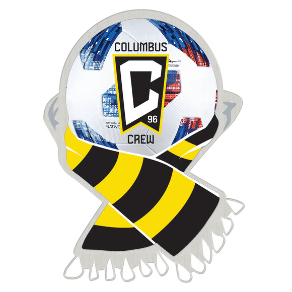 Columbus Crew Ball With Scarf Pin - Columbus Soccer Shop