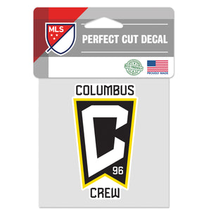 Columbus Crew Crest Decal 4"x4" - Columbus Soccer Shop