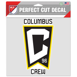 Columbus Crew Crest Decal 8"x8" - Columbus Soccer Shop