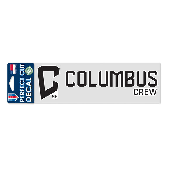 Columbus Crew Icon Wordmark Decal 3