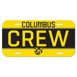 Columbus Crew ISO State License Plate - Columbus Soccer Shop