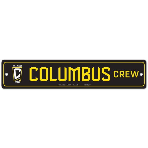 Columbus Crew Street Sign 3.75