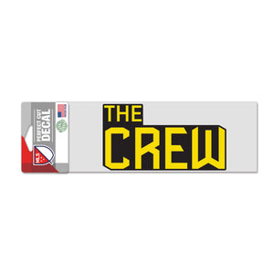 Columbus Crew "The Crew" Decal 3"x7" - Columbus Soccer Shop